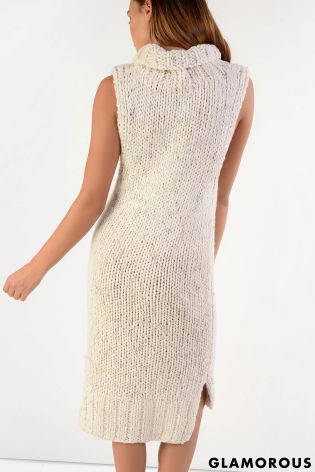 Glamorous Long Line Knit Jumper